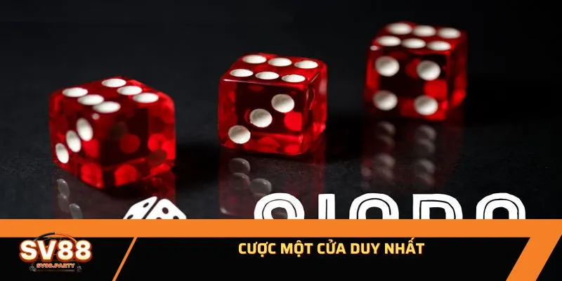 Cược một cửa duy nhất